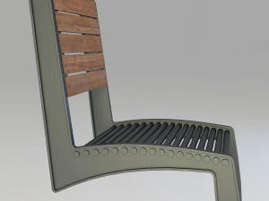 retro chair 2 3D Model