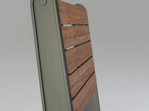retro chair 2 3D Model