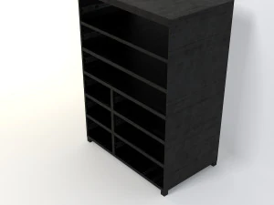 retro cupboard 6 3D Model