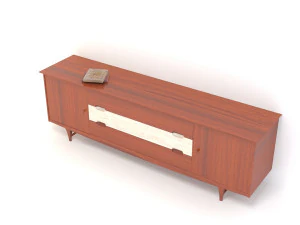 retro cupboard 8 3D Model