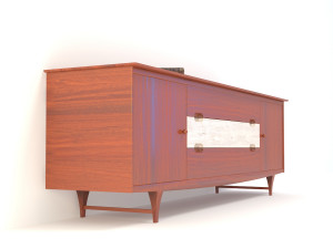 retro cupboard 8 Modelo 3D