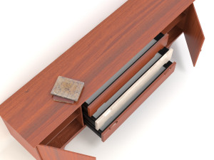 retro cupboard 8 Modelo 3D