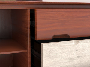 retro cupboard 8 Modelo 3D