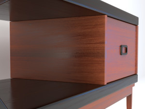 retro cupboard 9 3D 모델
