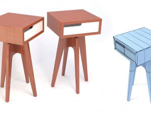 retro cupboard 10 3Dモデル