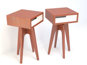 retro cupboard 10 3D Model