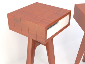 retro cupboard 10 3D Model