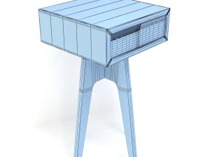 retro cupboard 10 3D Model