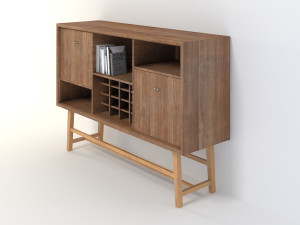retro closet 12 3D मॉडल