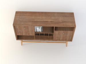 retro closet 12 3D Modell