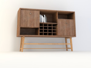 retro closet 12 3D Modell
