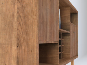 retro closet 12 3D Modell