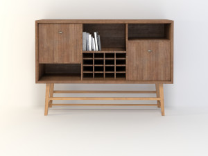 retro closet 12 3D Modell