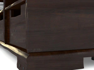 retro cupboard 13 3D Model