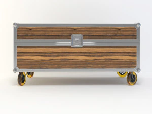 ヴィンテージテーブルボックス 3Dモデル