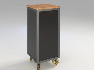 arm&aacute;rio retr&ocirc; Modelo 3D
