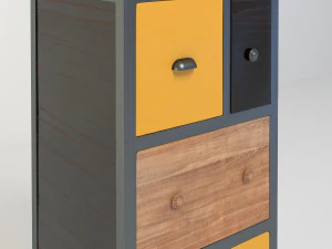 arm&aacute;rio retr&ocirc; Modelo 3D