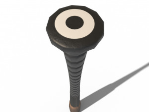 pbr baseball bat 3D-Modell
