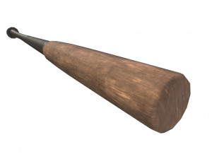 pbr baseball bat 3D-Modell
