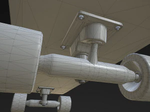 pbr old skateboard 3D Model
