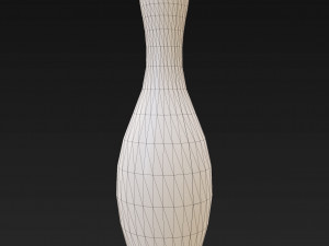 pbr old bowling pin Modelo 3D