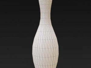 pbr old bowling pin 3D Model