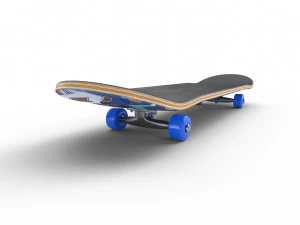 new skate board pbr textures 3D Model