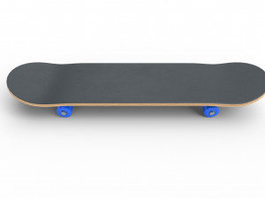 new skate board pbr textures 3D Модель