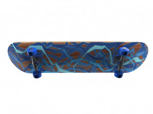 new skate board pbr textures 3D Model