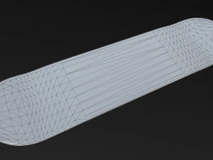 new skate board pbr textures 3D Model