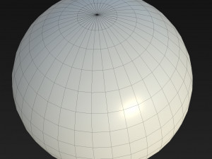 golf ball low poly pbr textures 2 types 3D 模型