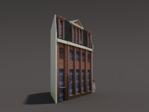 apartment house low poly 154 3D 모델
