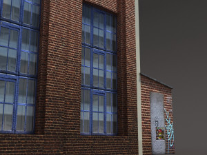apartment house low poly 154 3D 모델