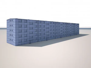 apartment building 153 3D Model