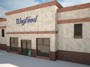 market building 3D मॉडल