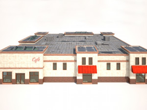 market building 3D मॉडल