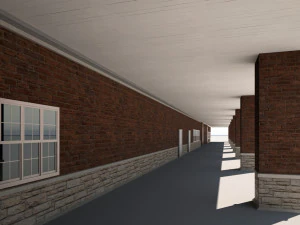 super market building 3D Model