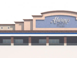 super market building 3D Model