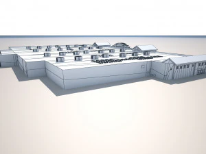super market building 3D Model