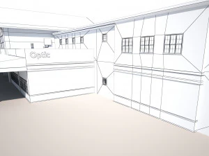 super market building 3D Model