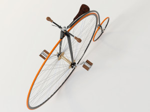 penny farthing bicycle 3D Модель