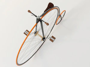 bicicletta da un centesimo Modello 3D