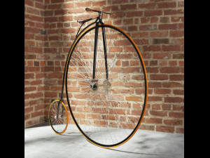 penny farthing bicycle 3D Модель