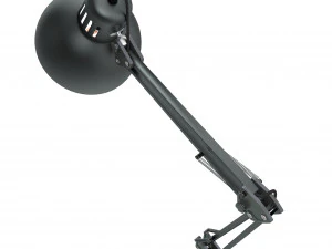 retro desk lamp riged 3D Model