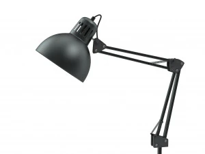 retro desk lamp riged 3D Model