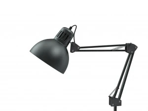 retro desk lamp riged 3D Model