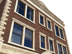 apartment building 156 low poly 3Dモデル