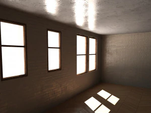 apartment building 158 low poly 3D Model