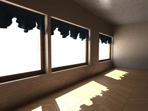 apartment building 158 low poly 3D Model