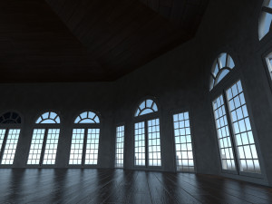 building by the sea Model 3D
